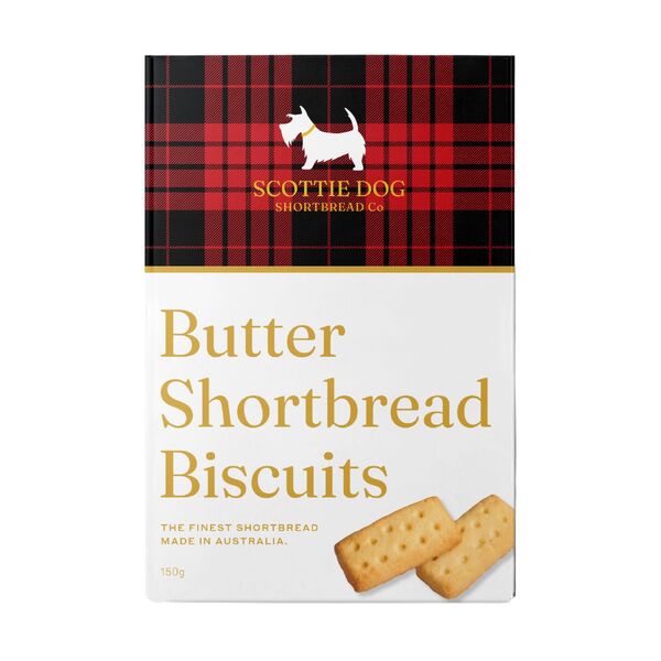 Classic Box Edition - Scottie Dog Shortbread Co. Finest Butter Shortbread Biscuits 150g