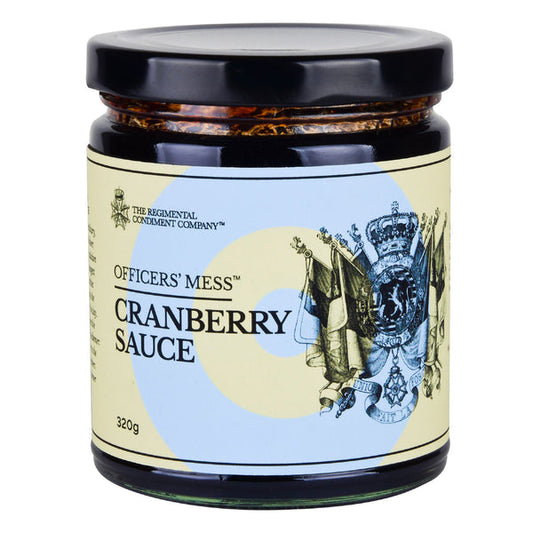 The Regimental Condiment Company Officers' Mess Cranberry Sauce 320g