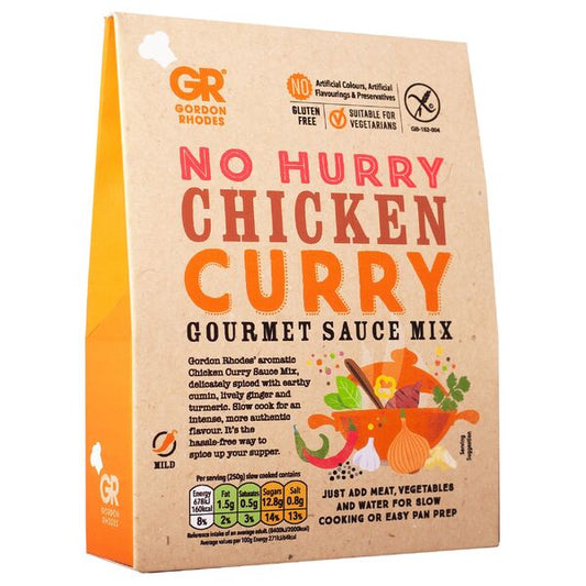 No Hurry Chicken Curry Gourmet Sauce Mix 75g - Gordon Rhodes