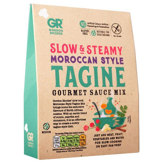 Slow & Steamy Moroccan Style Tagine Gourmet Sauce Mix 75g - Gordon Rhodes