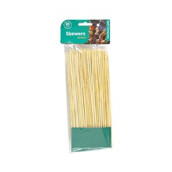 Bamboo Skewers 20cm 80 Pack Kitchen Cooking Serving Tool