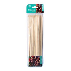 Bamboo Skewers 25cm 80 Pack Kitchen Cooking Serving Tool