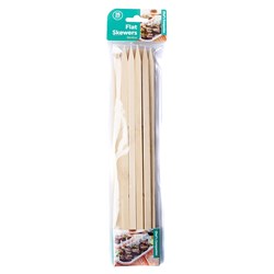 Bamboo Paddle Skewers 29cm 25 Pack Kitchen Cooking Serving Tool