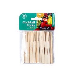 Bamboo Paddle Skewers 9cm 50 Pack Kitchen Cooking Serving Tool