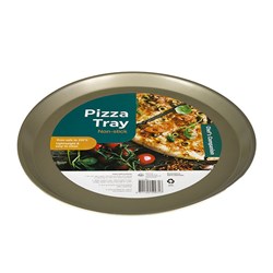 Champagne Pizza Tray Pan Non-Stick Metal Solid