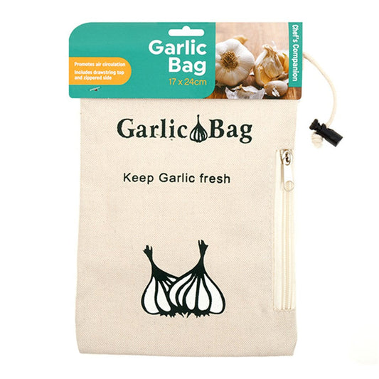 Keep Your Garlic Fresher for Longer - Garlic Storage Bag 24x17cm