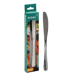 Cutlery Stainless Steel Knives 4 Pack Kitchen Cooking Serving Tool