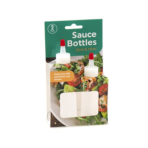 Precision Pouring and Freshness Guaranteed - Sauce Bottles 2 Pack