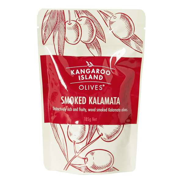 Smoked Kalamata Olives 185g - Kangaroo Island