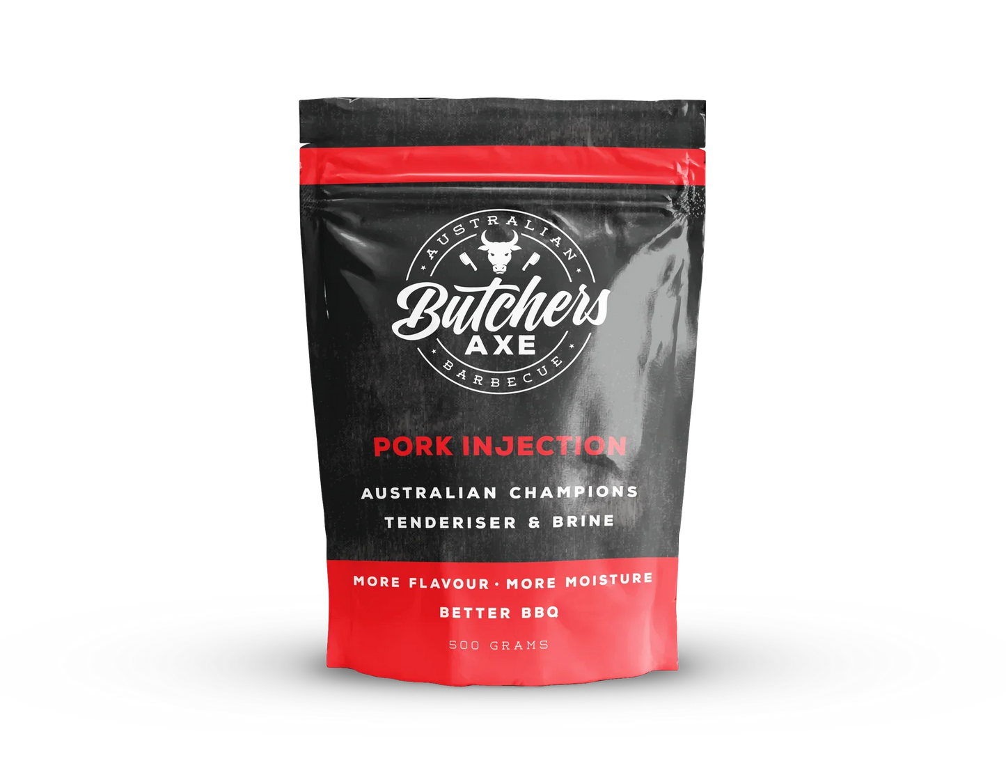 Butchers Axe BBQ / PORK INJECTION – Australian Champions Tenderiser and Brine 500g