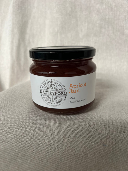 Farm Fresh and Naturally Sweet - Daylesford Condiment Company Apricot Jam 330g