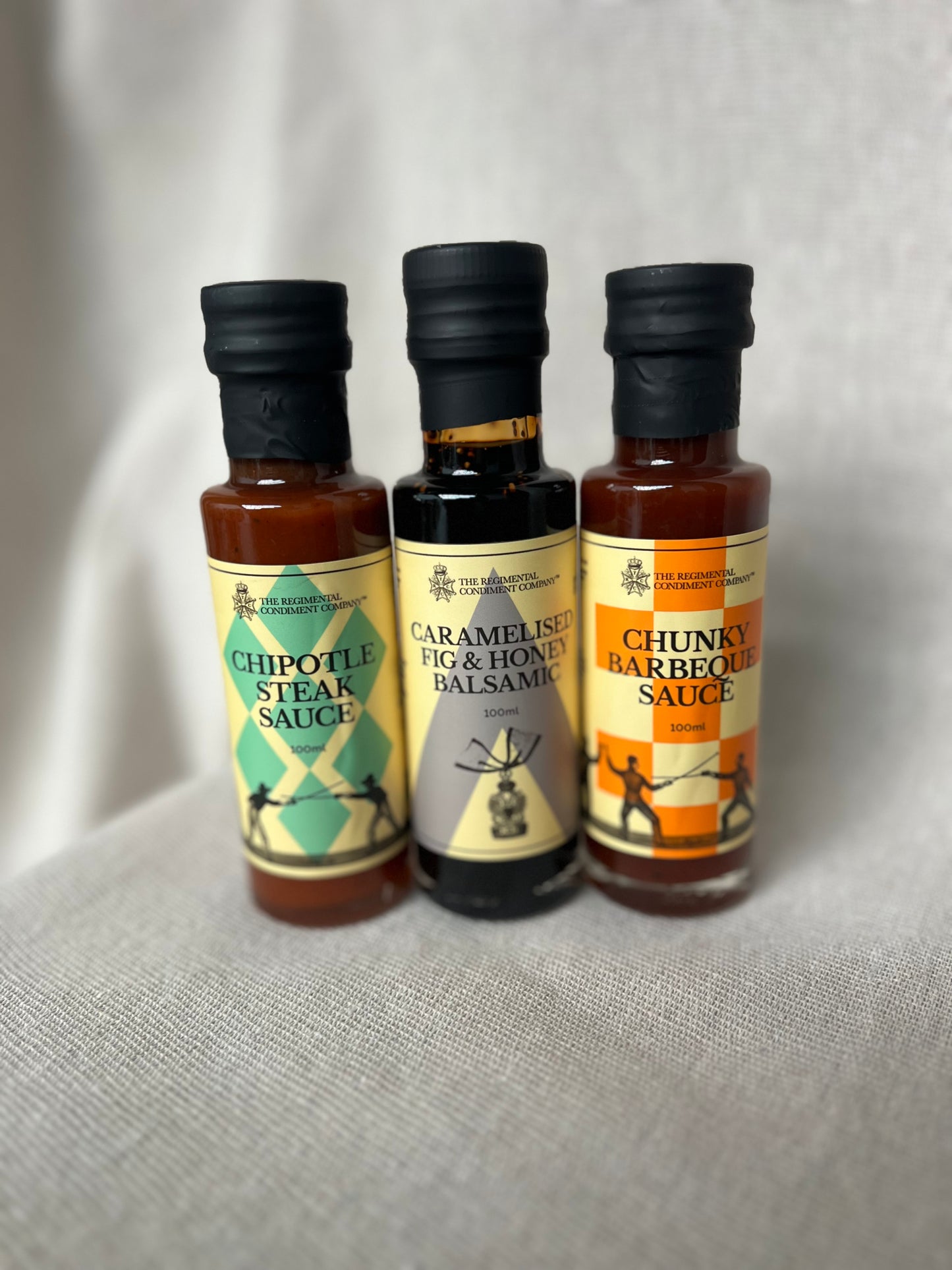 Luxurious Gourmet Flavour - The Regimental Condiment Company Fig and Honey Caramelised Balsamic 100ml