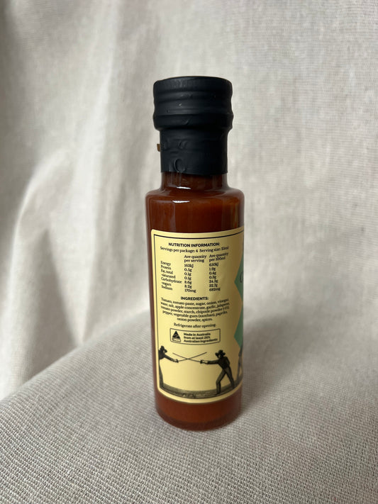 Bold and Smoky Flavour - The Regimental Condiment Company Chipotle Steak Sauce 100ml